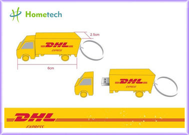El camión de DHL de la historieta modificó memoria USB para requisitos particulares con memoria USB de alta velocidad 4GB/8GB