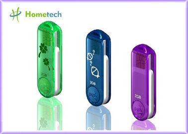 La torsión plástica transparente USB pega velocidad CON personalizado