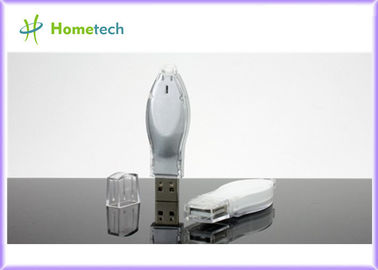 Memoria USB plástica blanca, usb estupendo 3,0 del palillo del flash de la velocidad USB