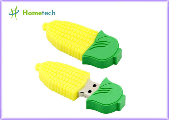 El PVC del maíz de la historieta modificó memoria USB para requisitos particulares 2,0 3,0 2GB 4GB 8GB 16GB 32GB 64GB