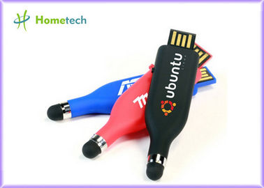 velocidad plástica Protable del disco de memoria USB de la pluma del tacto de 4GB 8GB
