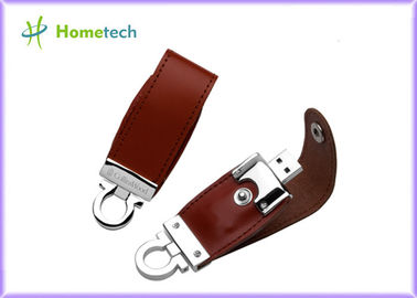 Brown/el negro modificó memorias USB de cuero 1GB, 2GB, 8GB del Usb para requisitos particulares