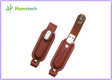 Palillo creativo portátil del cuero USB/disco de cuero de memoria USB del negro